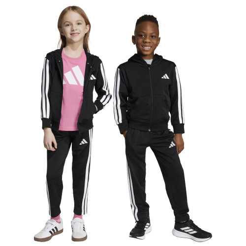 Adidas Παιδικές φόρμες σετ Essentials 3-Stripes Hooded Tracksuit